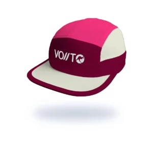 Gorras Running PRO | Vinotinto / Fucsia