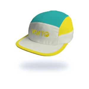 Gorras Running PRO | Blanca / Amarilla