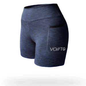 SHORT RUNNING JASPEADO AZUL