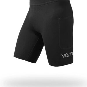 Short Pro Running Hombre Gris 5 bolsillos